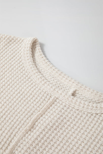 Anaiah Batwing Sleeve Oversized Top - Hello Beautiful BoutiqueLong Sleeve TopsThreaded Pear