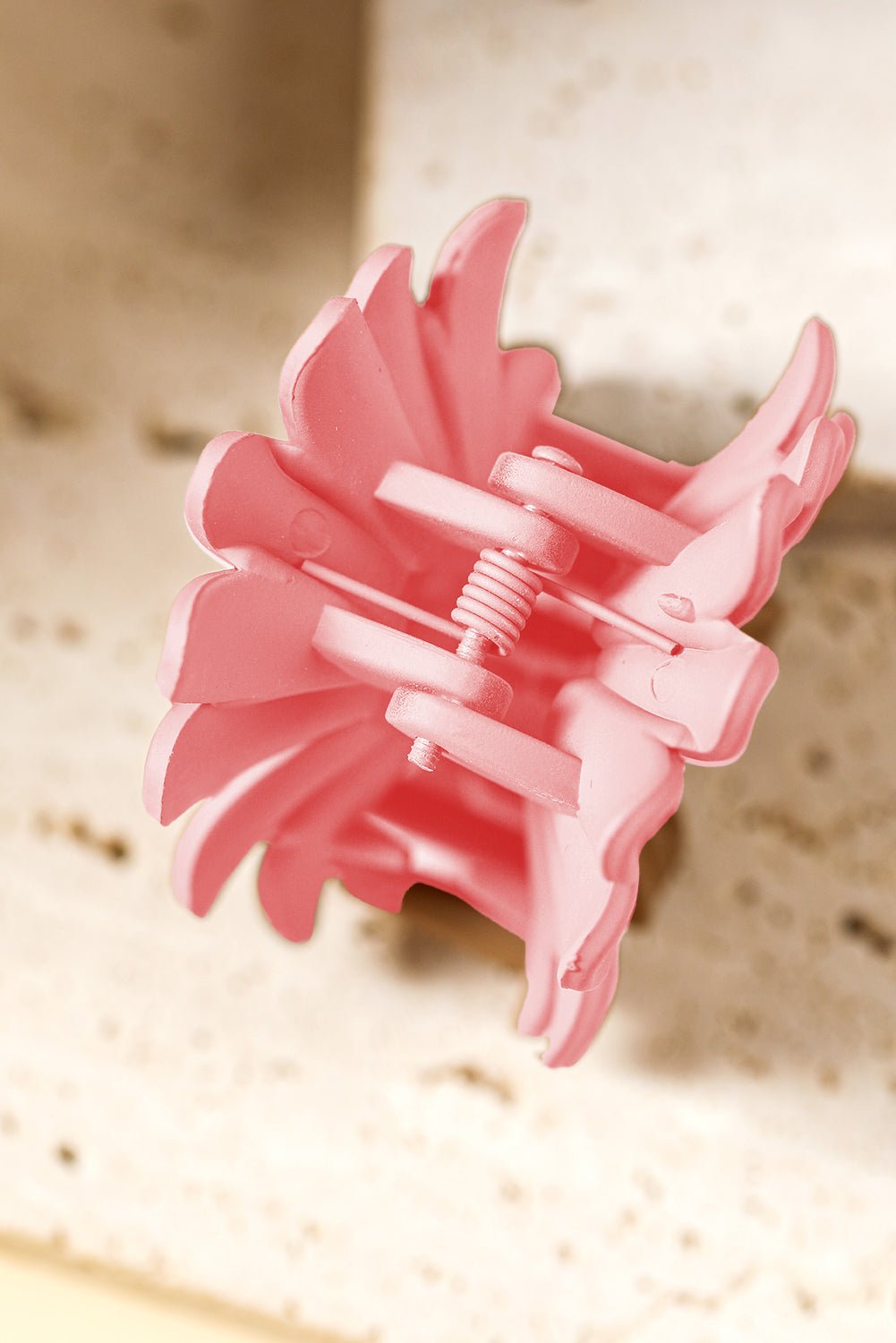 Analeia Flower Frosted Hair Clawclip - Hello Beautiful BoutiqueHeadwearThreaded Pear
