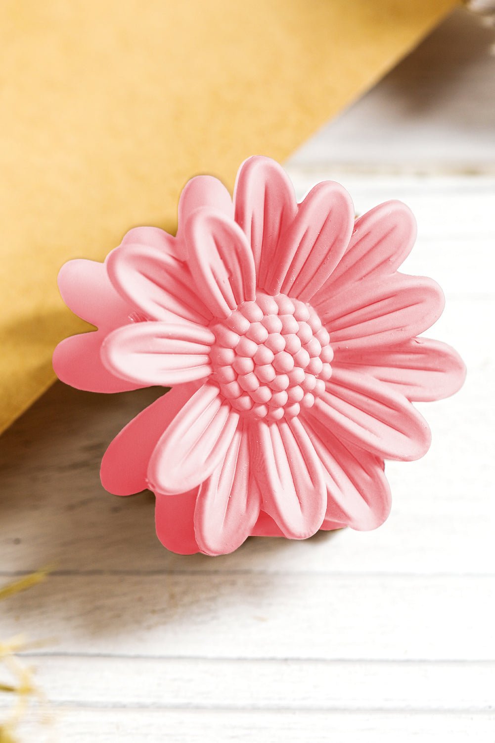 Analeia Flower Frosted Hair Clawclip - Hello Beautiful BoutiqueHeadwearThreaded Pear