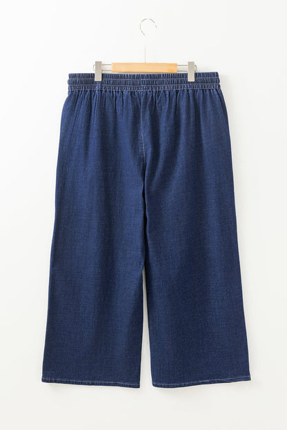 Analeia Wide Leg Casual PLUS Jeans - Hello Beautiful Boutique15% OFFThreaded Pear