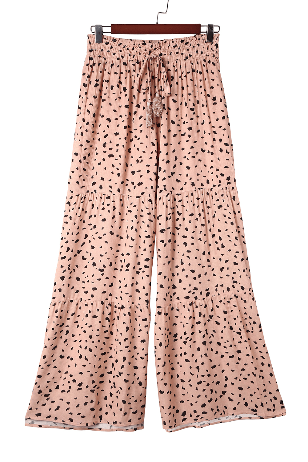 Analia Leg Dalmatian Palazzo Pants - Hello Beautiful BoutiquePants & CulotteThreaded Pear
