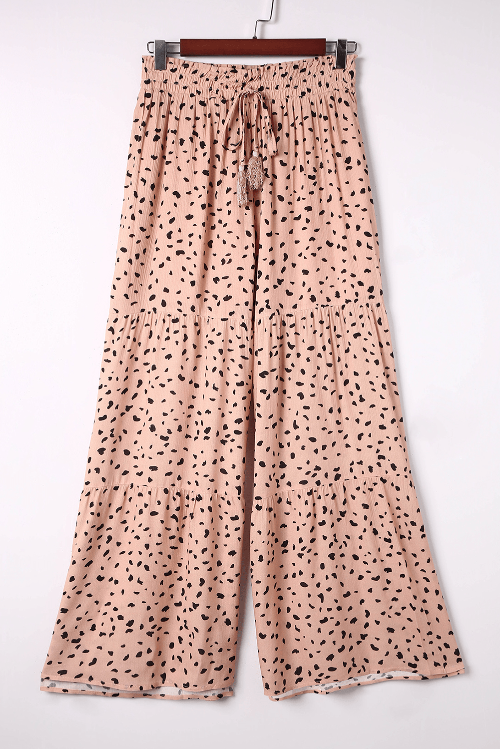 Analia Leg Dalmatian Palazzo Pants - Hello Beautiful BoutiquePants & CulotteThreaded Pear