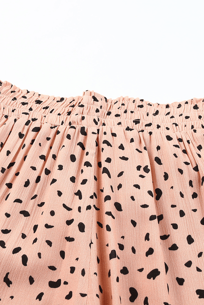 Analia Leg Dalmatian Palazzo Pants - Hello Beautiful BoutiquePants & CulotteThreaded Pear