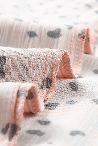 Analia Leg Dalmatian Palazzo Pants - Hello Beautiful BoutiquePants & CulotteThreaded Pear