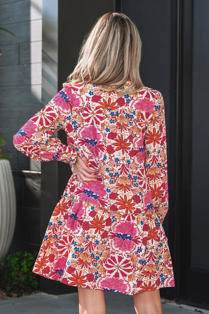 Analia Long Sleeve Mini Dress - Hello Beautiful BoutiqueMini DressesThreaded Pear