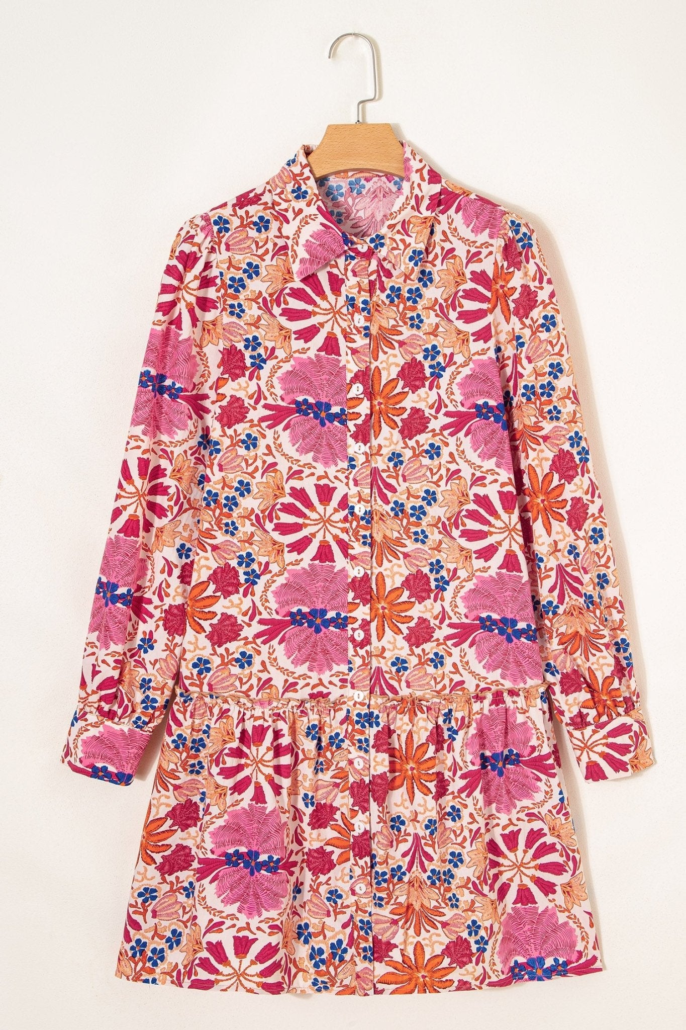 Analia Long Sleeve Mini Dress - Hello Beautiful BoutiqueMini DressesThreaded Pear