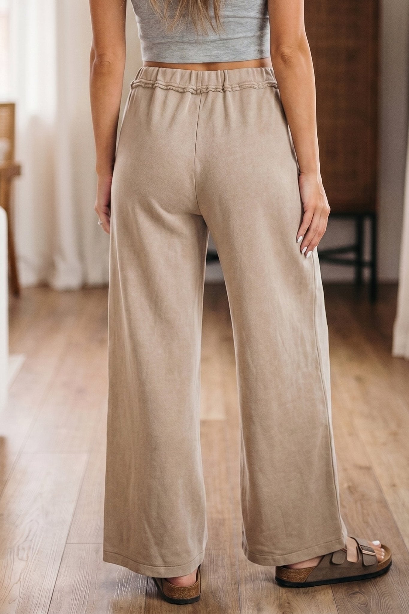 Anastasia Wide Leg Western Pants - Hello Beautiful BoutiquePants & CulotteThreaded Pear