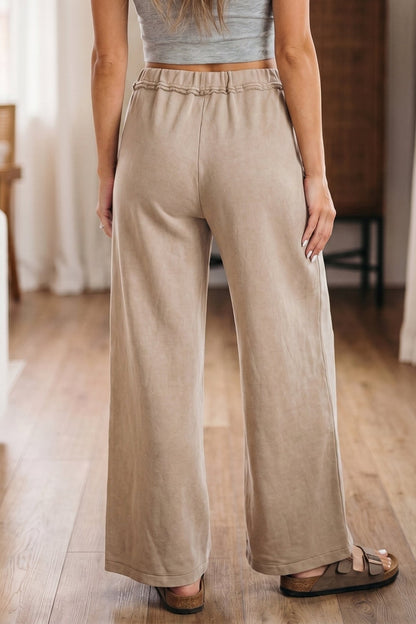 Anastasia Wide Leg Western Pants - Hello Beautiful BoutiquePants & CulotteThreaded Pear