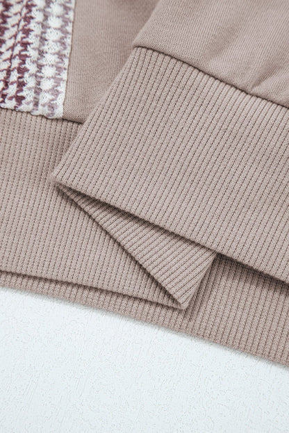 Anaya Colorblock Patchwork Baggy Hoodie - Hello Beautiful BoutiqueSweatshirts & HoodiesThreaded Pear