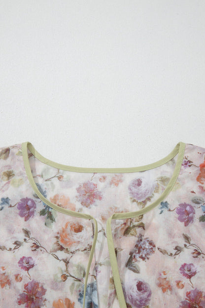 Andi Striped Detail Babydoll PLUS Blouse - Hello Beautiful BoutiquePlus Size Blouses & ShirtsThreaded Pear
