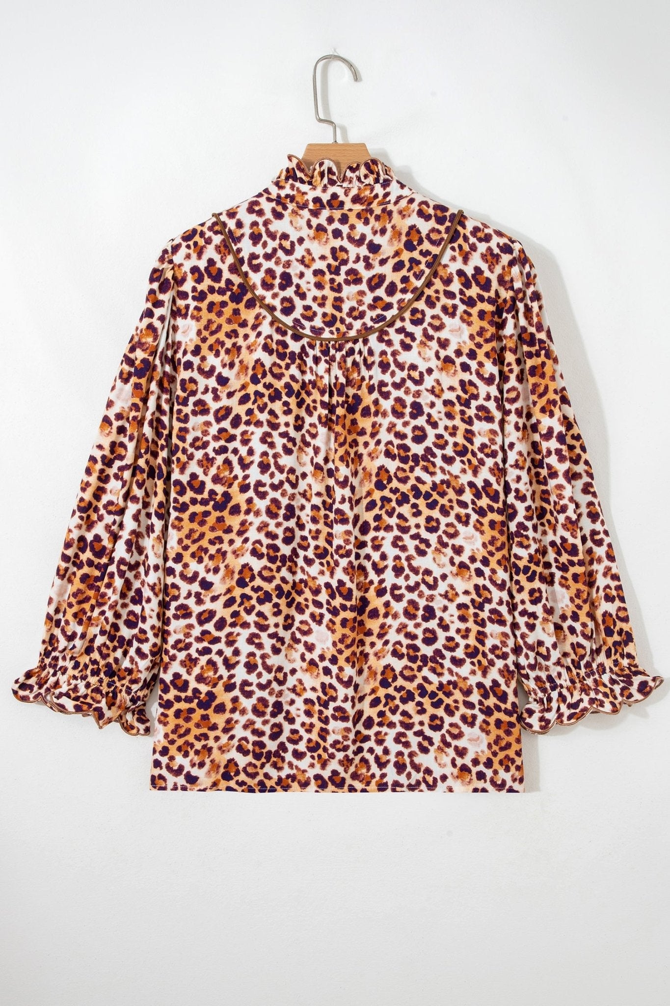 Angelina Frilled Stand PLUS Blouse - Hello Beautiful BoutiquePlus Size Blouses & ShirtsThreaded Pear
