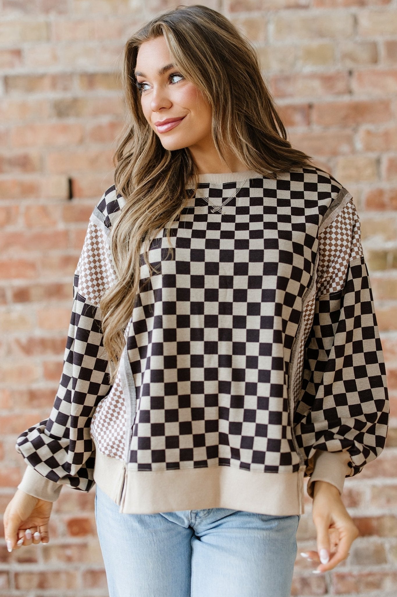 Angelina High Low Casual Top - Hello Beautiful BoutiqueLong Sleeve TopsThreaded Pear