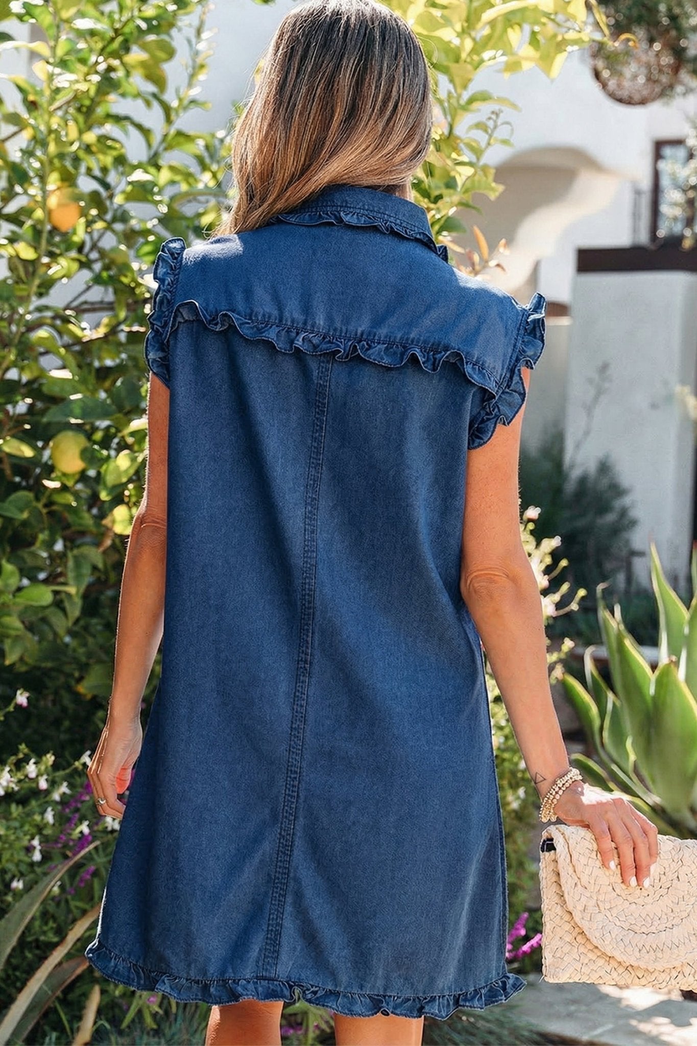 Anika Edge Collared Shift Dress - Hello Beautiful BoutiqueMini DressesThreaded Pear