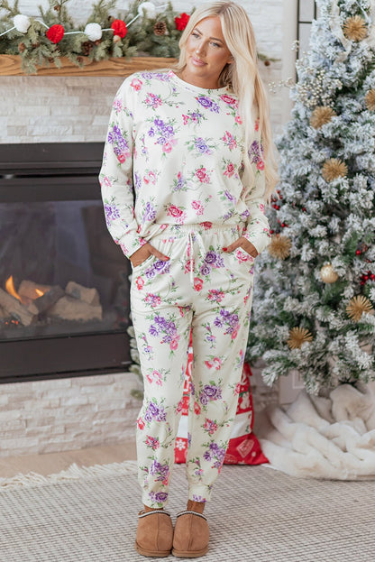Anna Pullover Drawstring Lounge Pants - Hello Beautiful BoutiqueLoungewearThreaded Pear