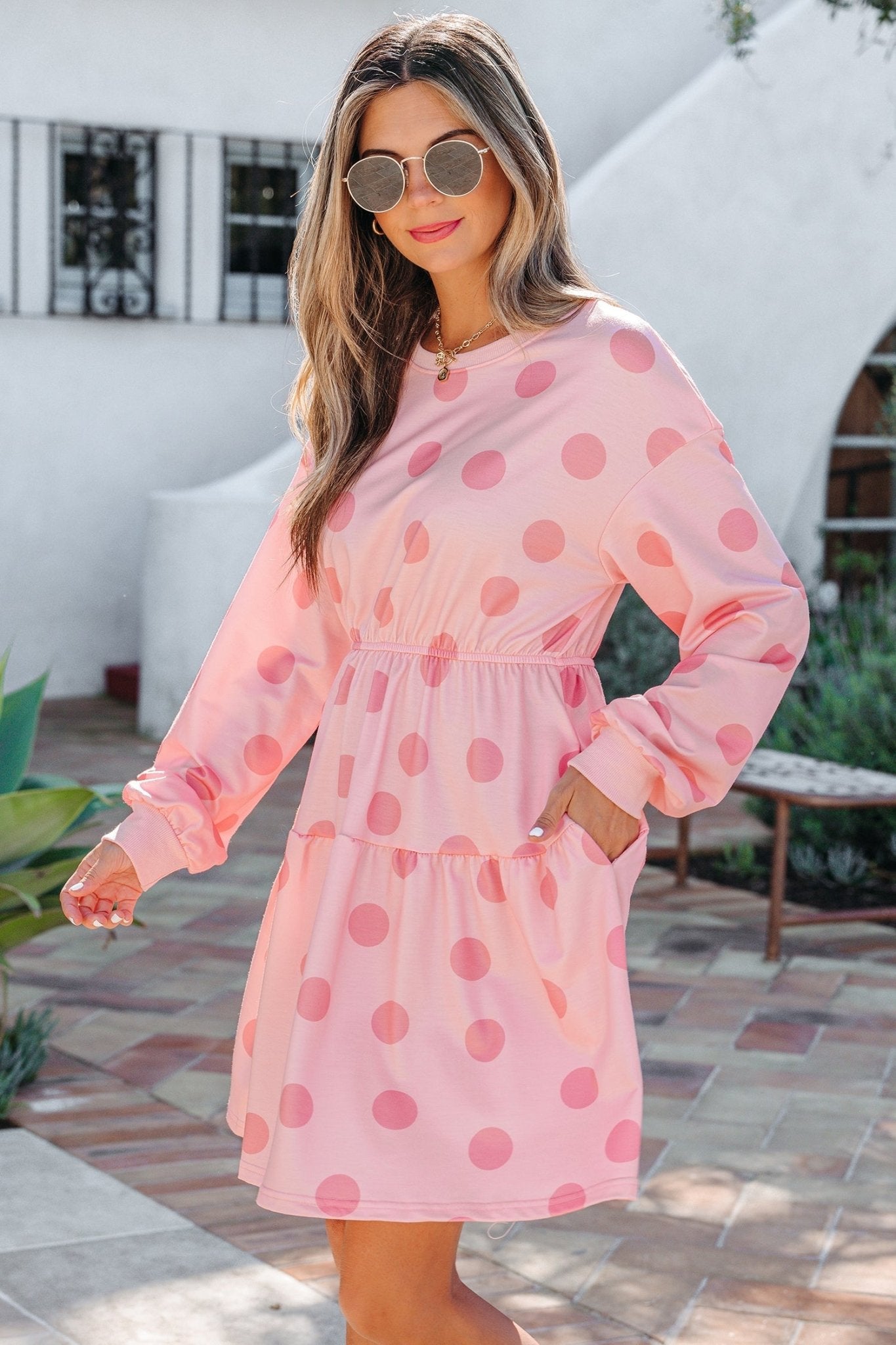 Anna Sleeve Flared Mini Dress - Hello Beautiful BoutiqueMini DressesThreaded Pear