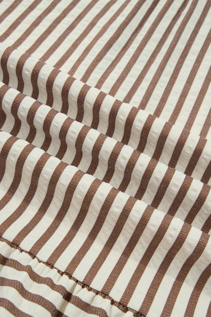 Annabelle Stripe Shirt - Hello Beautiful BoutiqueMini DressesThreaded Pear