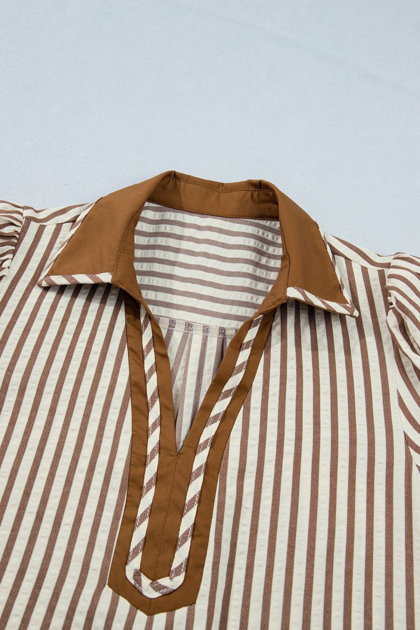 Annabelle Stripe Shirt - Hello Beautiful BoutiqueMini DressesThreaded Pear
