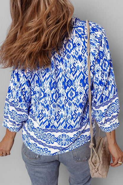 Anne 4 Sleeve Tied Blouse - Hello Beautiful Boutique15% OFFThreaded Pear