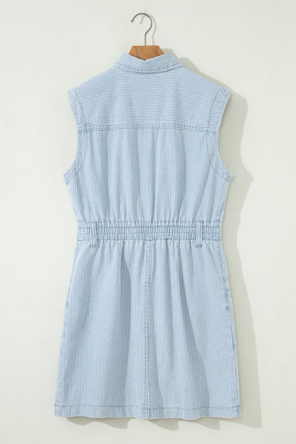 Anne Front Sleeveless Mini Dress - Hello Beautiful BoutiqueMini DressesThreaded Pear