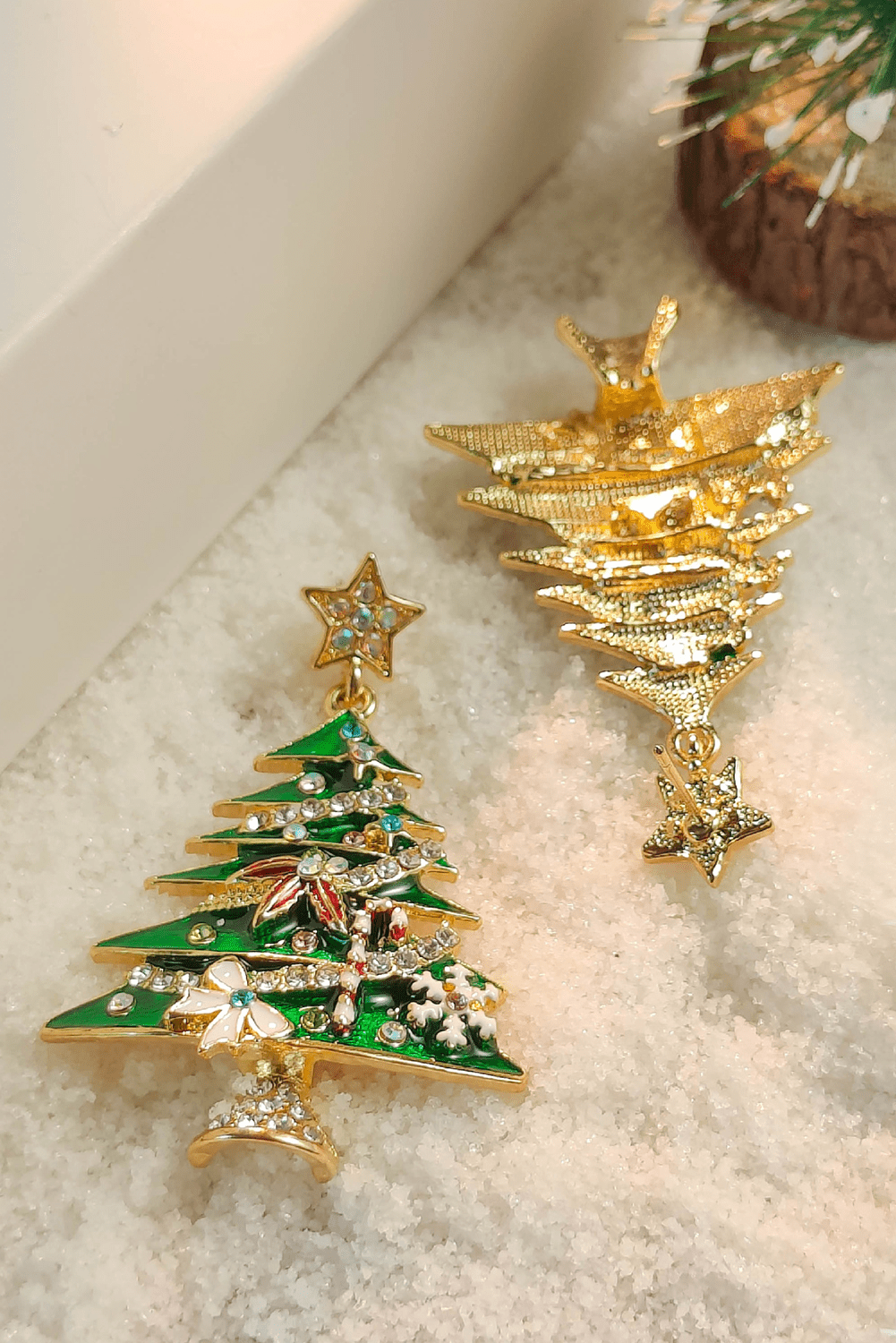 Anne Star Christmas Tree Earrings - Hello Beautiful BoutiqueJewelryThreaded Pear