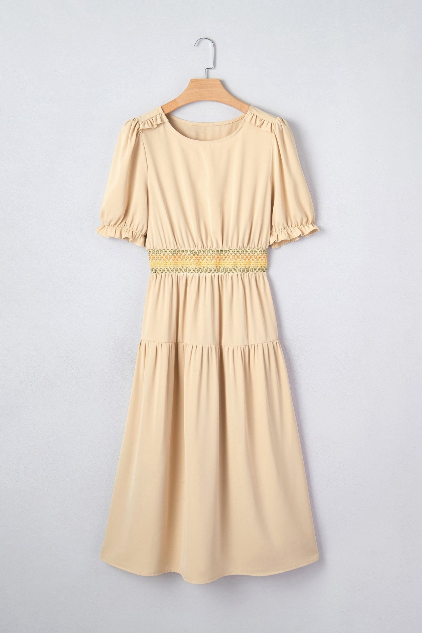 Annie Short Sleeve Midi Dress - Hello Beautiful BoutiqueMidi DressesThreaded Pear