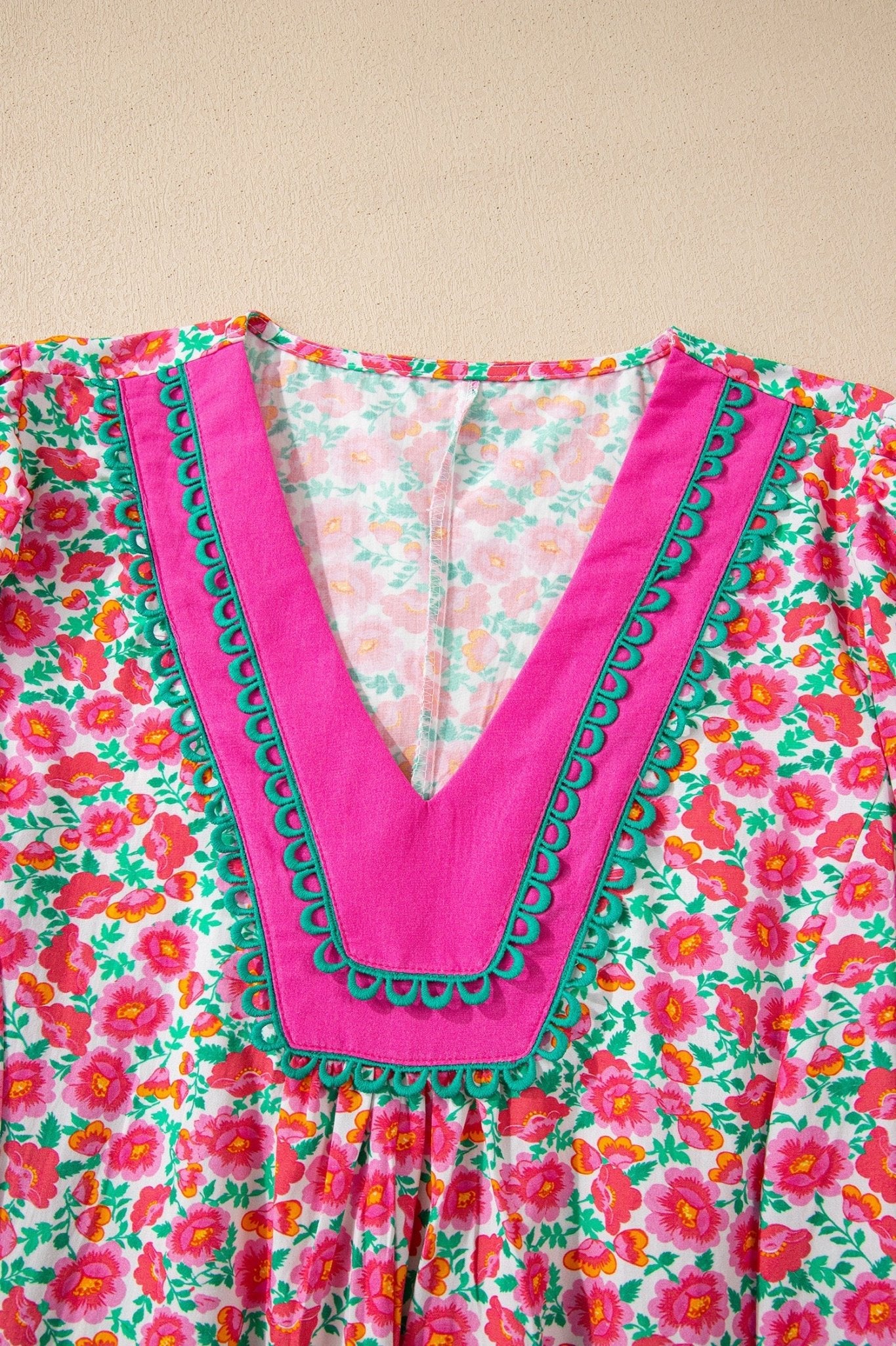 Annika Bubble Sleeve Mini Dress - Hello Beautiful BoutiqueFloral DressesThreaded Pear