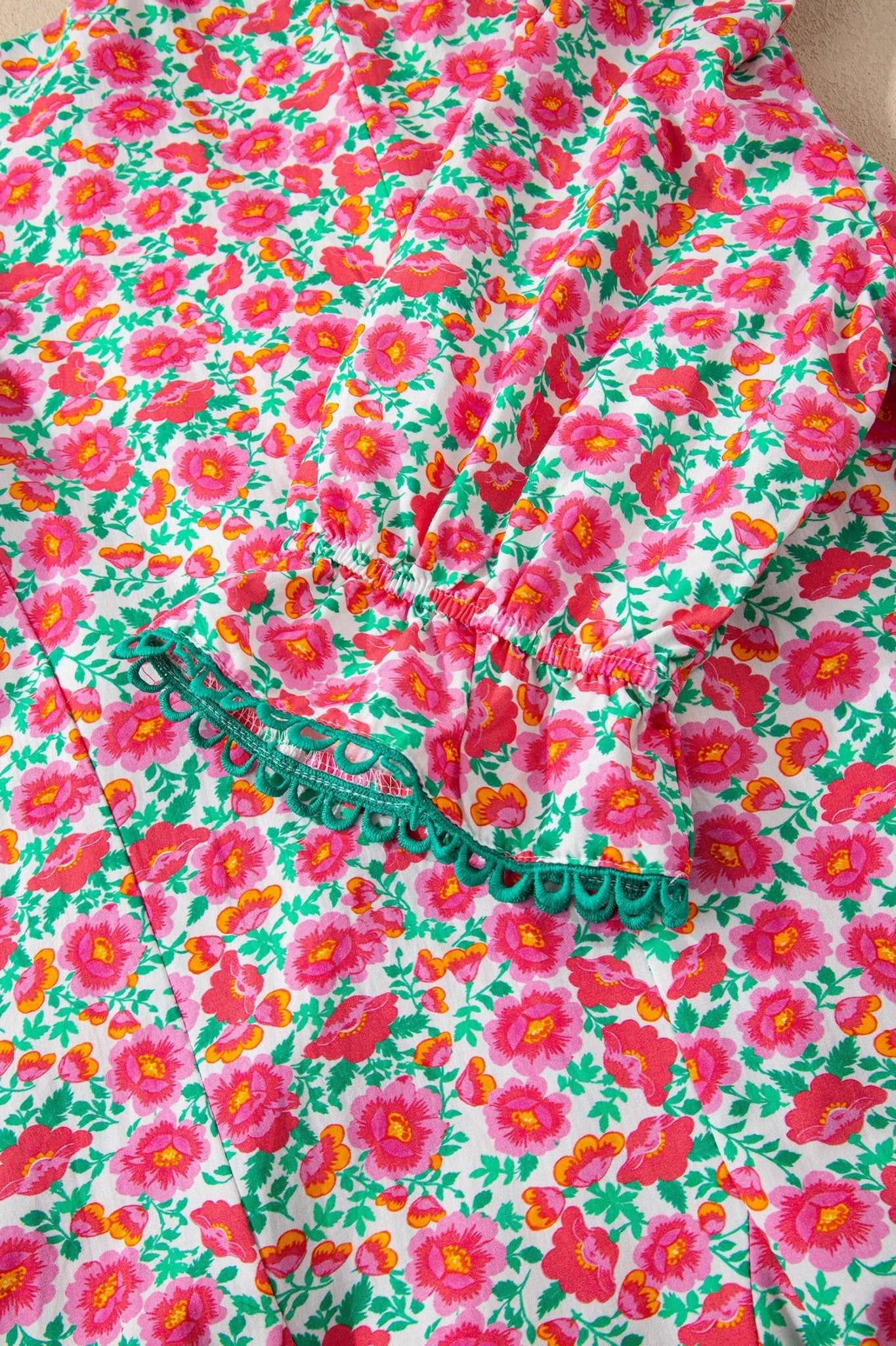 Annika Bubble Sleeve Mini Dress - Hello Beautiful BoutiqueFloral DressesThreaded Pear