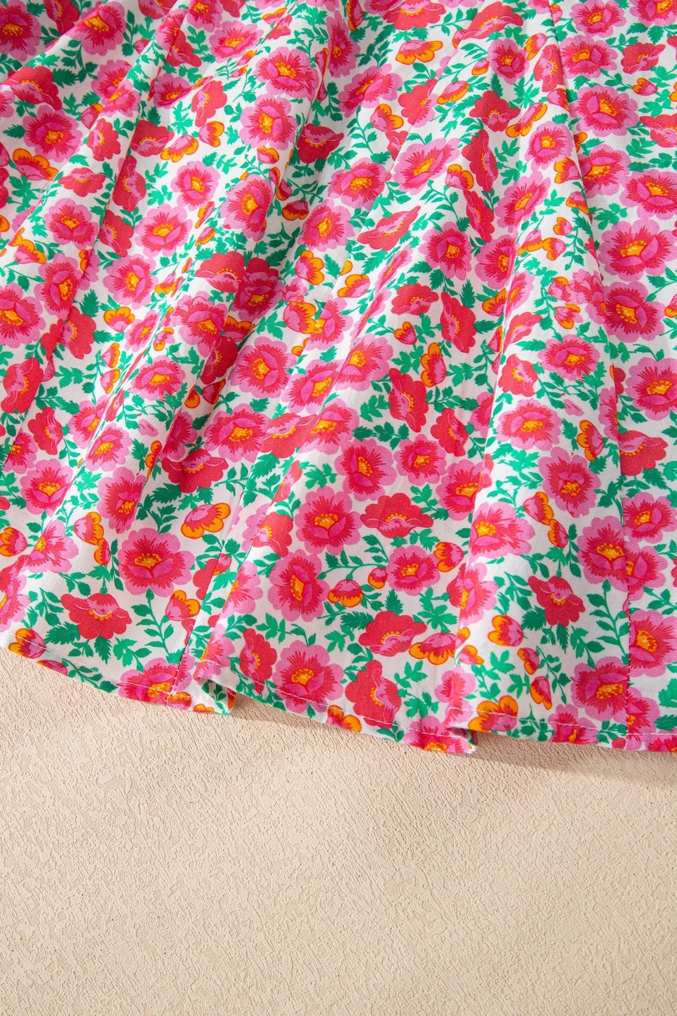Annika Bubble Sleeve Mini Dress - Hello Beautiful BoutiqueFloral DressesThreaded Pear
