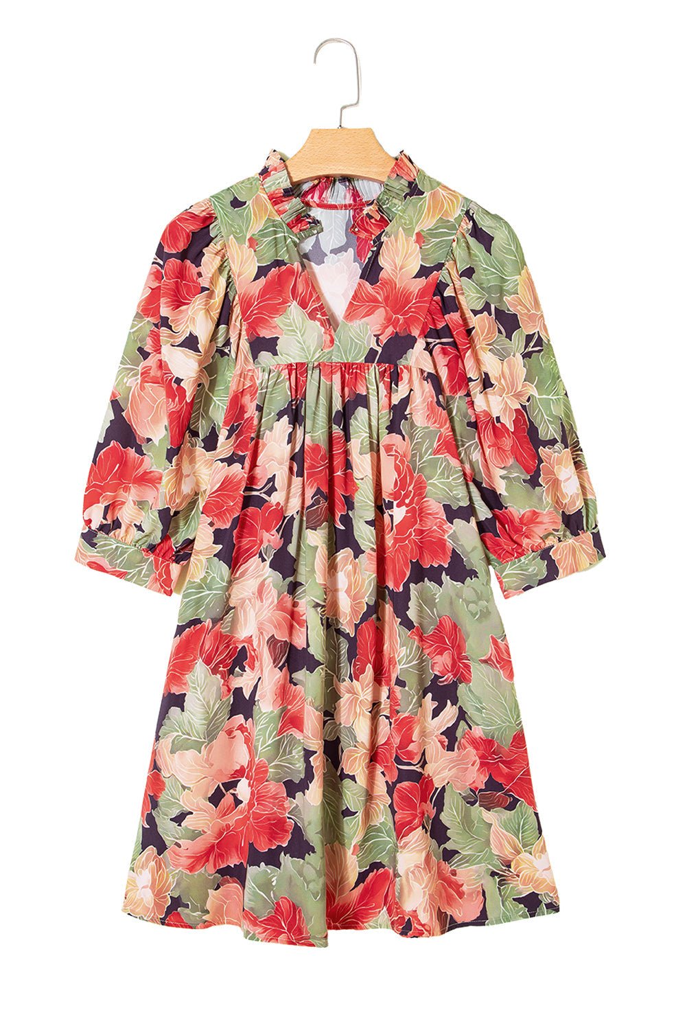 Annika Half Sleeve Mini Dress - Hello Beautiful Boutique15% OFFThreaded Pear