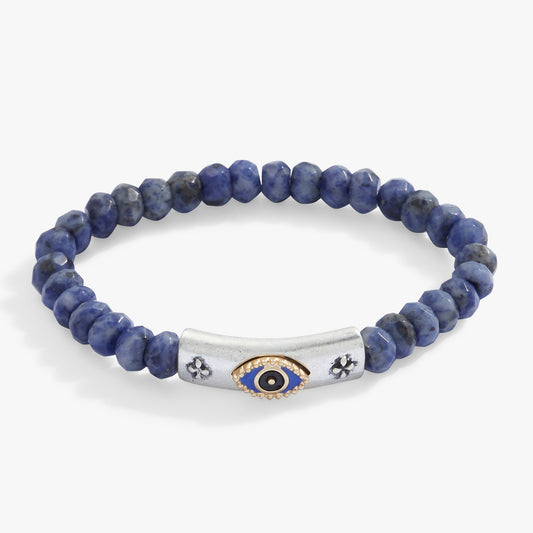 Antique Evil Eye Stretch Bracelet - Hello Beautiful BoutiqueBraceletsALEX AND ANI