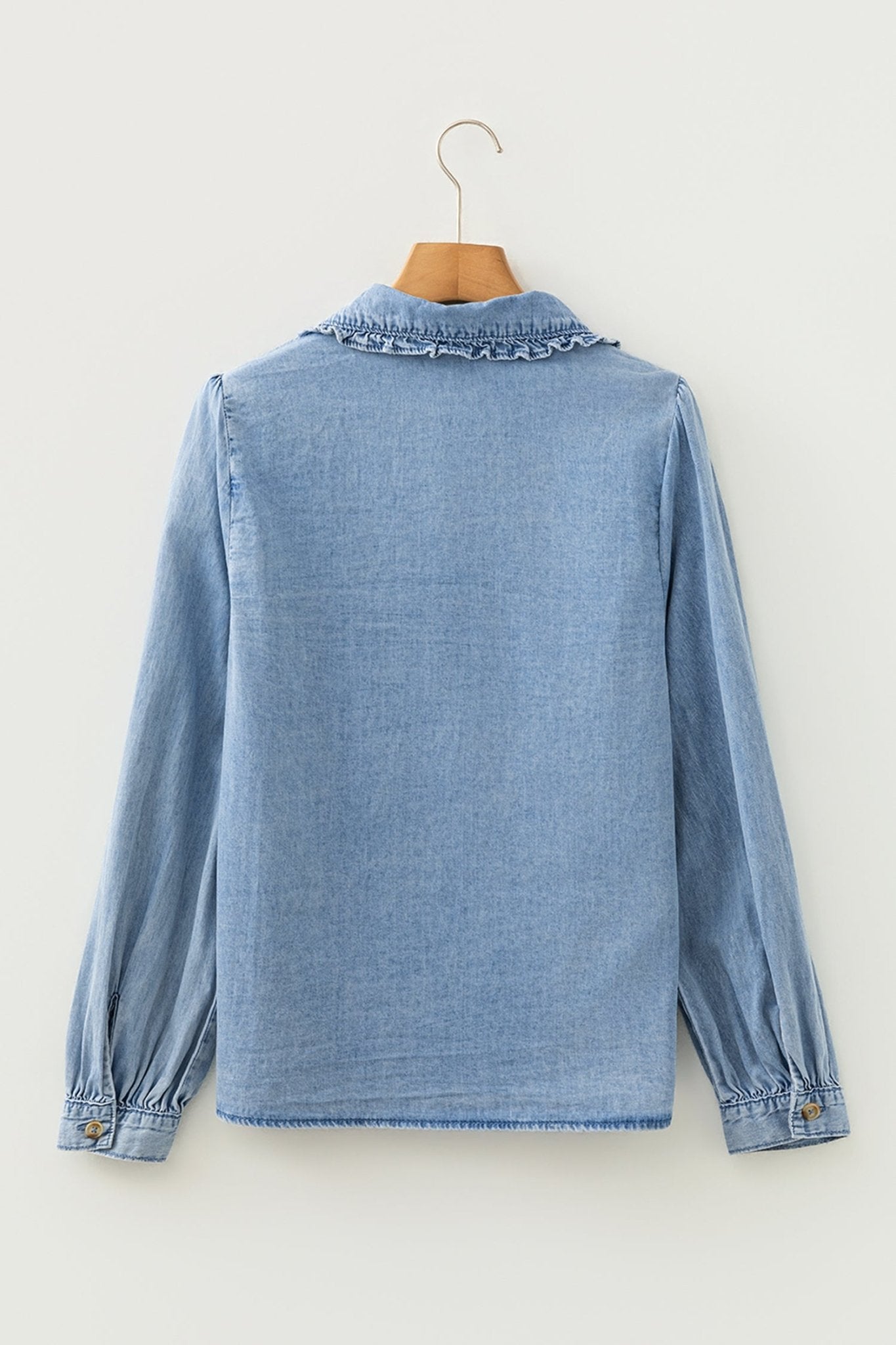 Antonella Pan Collar Western Shirt - Hello Beautiful BoutiqueBlouses & ShirtsThreaded Pear