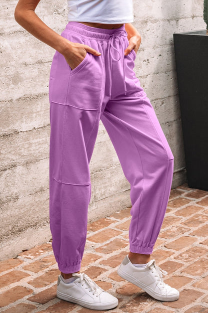 Antonella Solid Color Jogger Pants - Hello Beautiful Boutique15% OFFThreaded Pear
