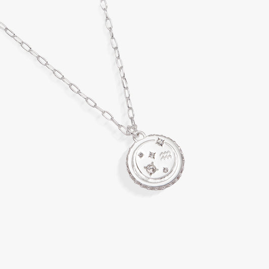 Aquarius Zodiac Precious Necklace - Hello Beautiful BoutiqueNecklacesALEX AND ANI