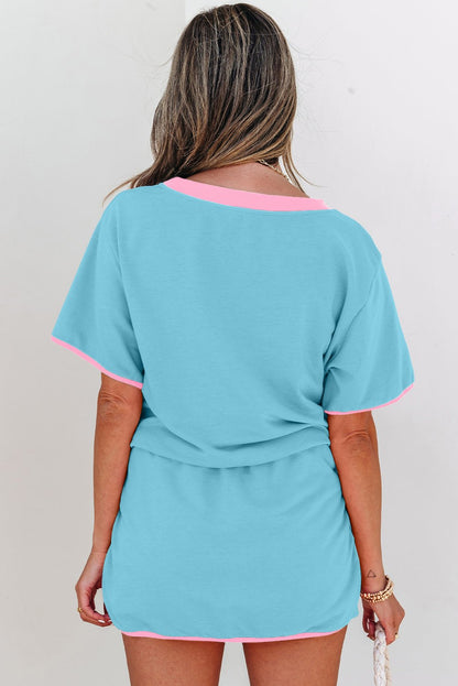 Araceli Drop Shoulder Dress Set - Hello Beautiful BoutiqueTwo Piece DressesThreaded Pear