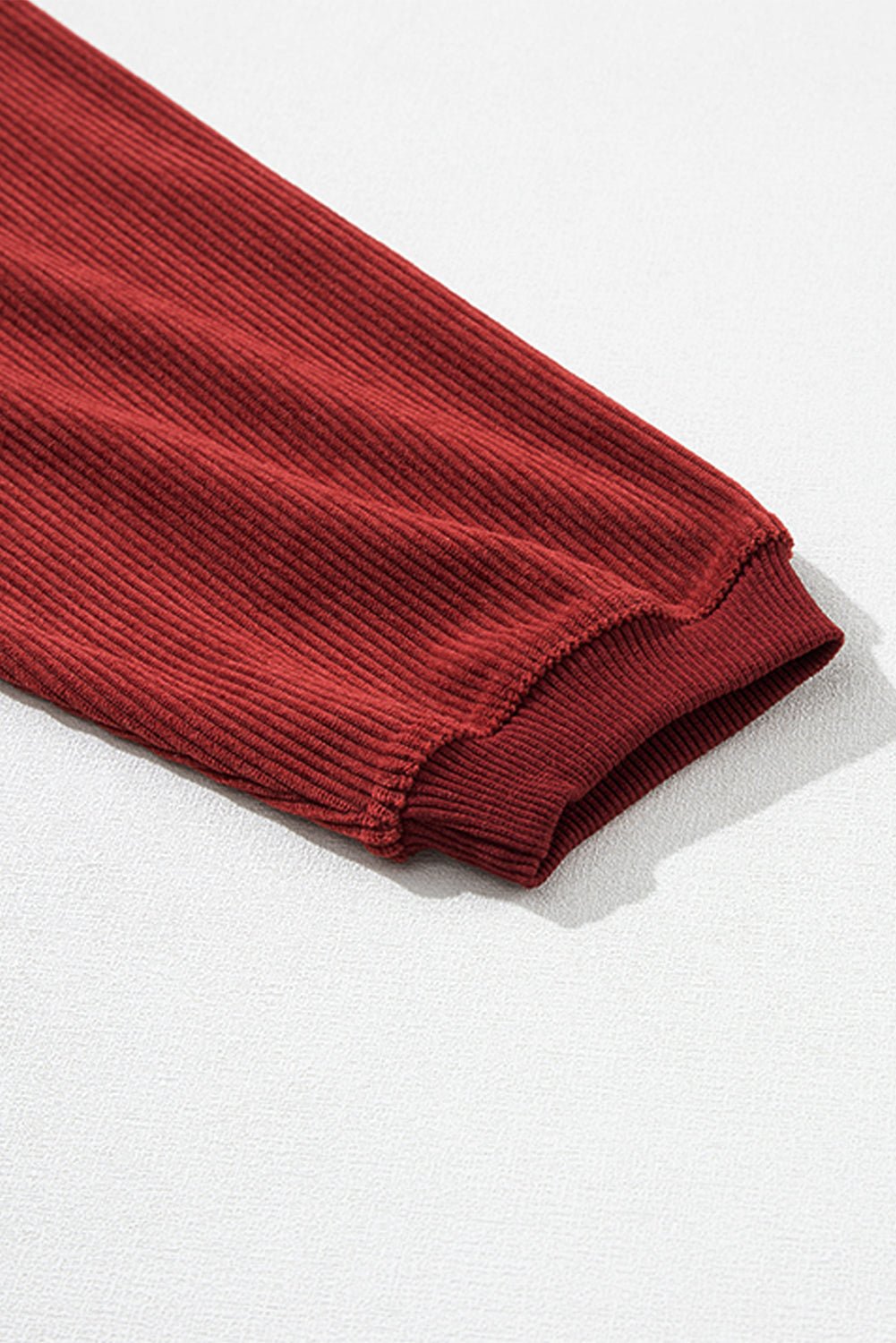 Araceli Ribbed Corduroy Oversized Sweatshirt - Hello Beautiful BoutiqueSweatshirts & HoodiesThreaded Pear