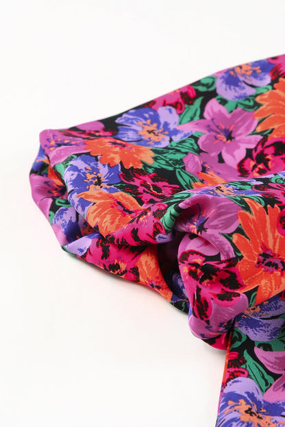 Ari Print Puff Sleeve Blouse - Hello Beautiful Boutique20% OFFThreaded Pear