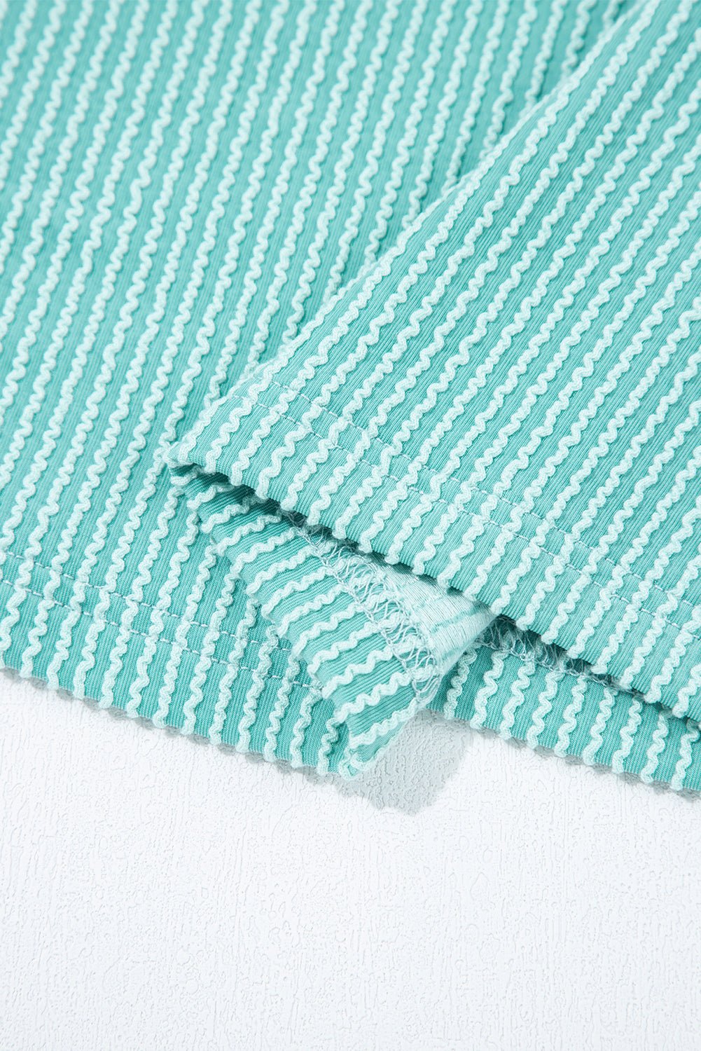 Aria Knit Colorblock Henley Top - Hello Beautiful BoutiqueLong Sleeve TopsThreaded Pear