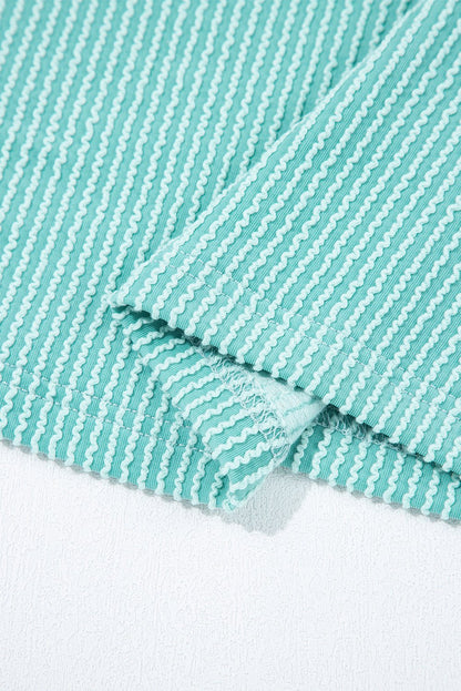 Aria Knit Colorblock Henley Top - Hello Beautiful BoutiqueLong Sleeve TopsThreaded Pear