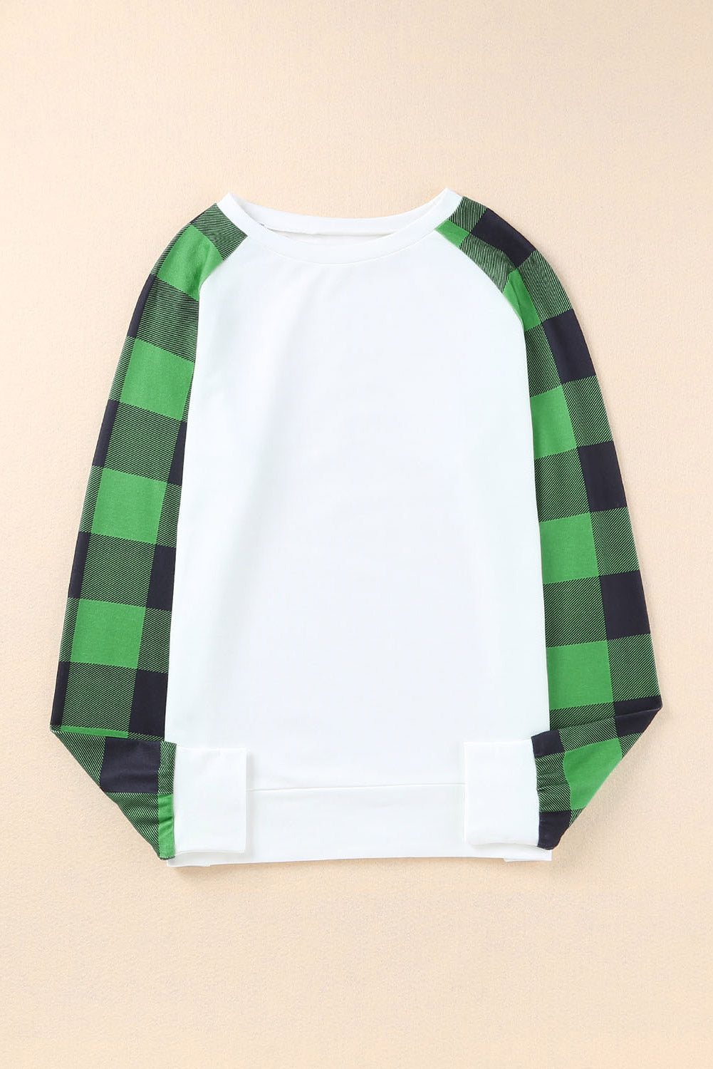 Aria Plaid Long Sleeve Sweatshirt - Hello Beautiful Boutique$2.99 SALEThreaded Pear