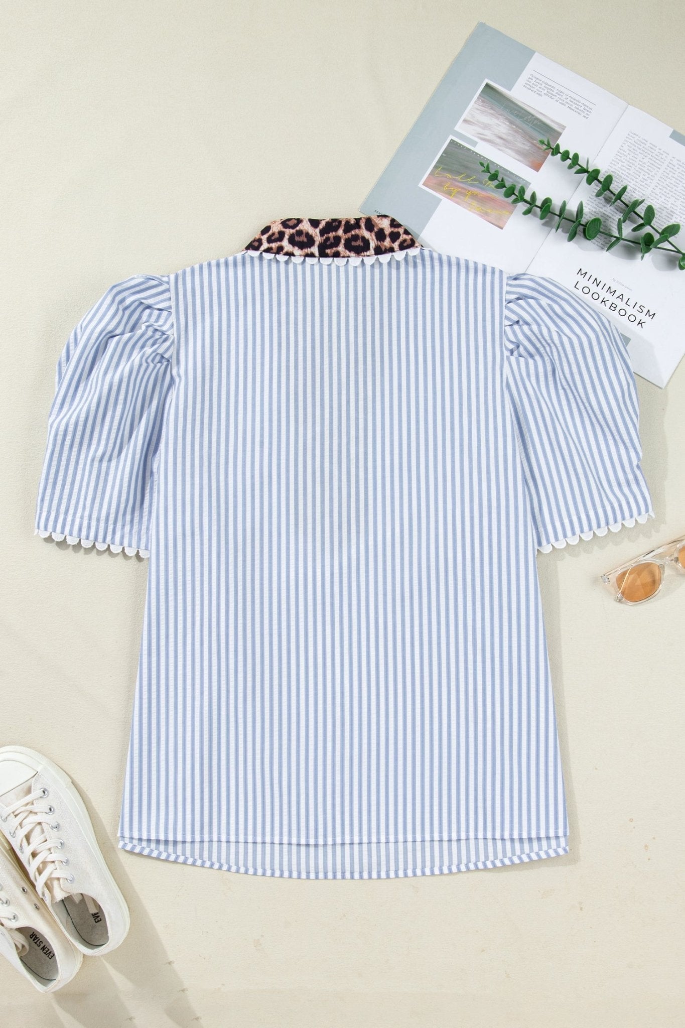 Ariah Short Bubble Sleeve PLUS Blouse - Hello Beautiful BoutiquePlus Size Blouses & ShirtsThreaded Pear