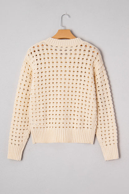 Ariella Up Drop Shoulder Sweater - Hello Beautiful BoutiqueCardigansThreaded Pear