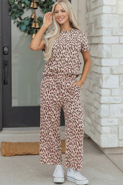 Ariya Print Casual Lounge Set - Hello Beautiful BoutiquePant SetsThreaded Pear