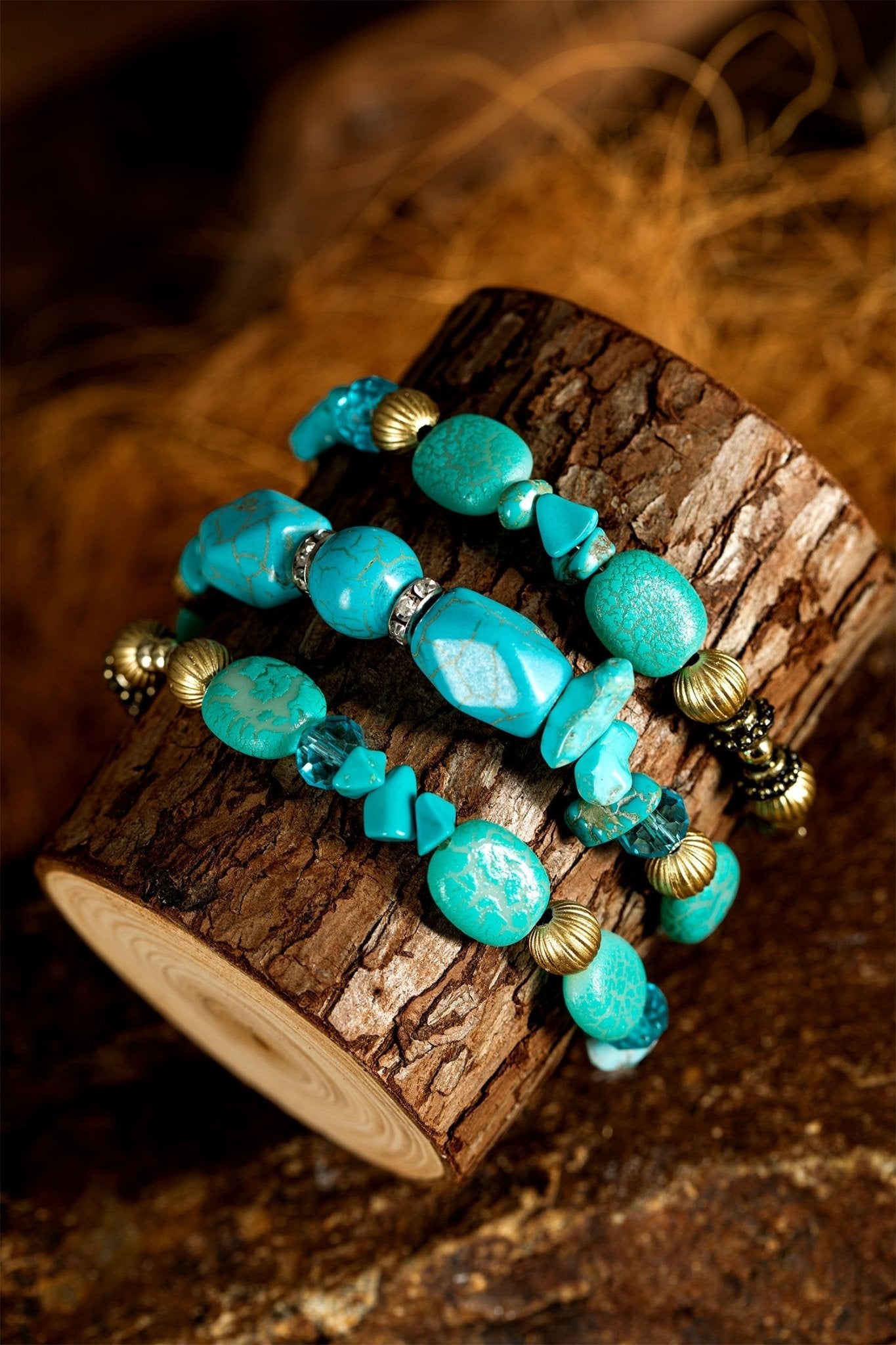 Arleth Bead Layer Winding Bracelet - Hello Beautiful BoutiqueJewelryThreaded Pear