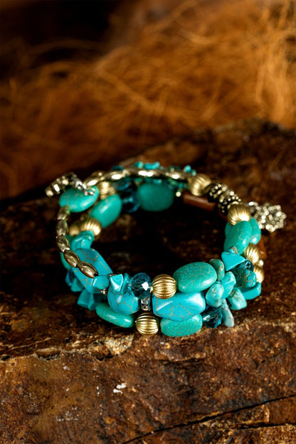 Arleth Bead Layer Winding Bracelet - Hello Beautiful BoutiqueJewelryThreaded Pear