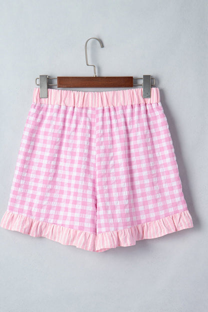 Arleth Detail Lace Tie Shorts - Hello Beautiful BoutiqueCasual ShortsThreaded Pear