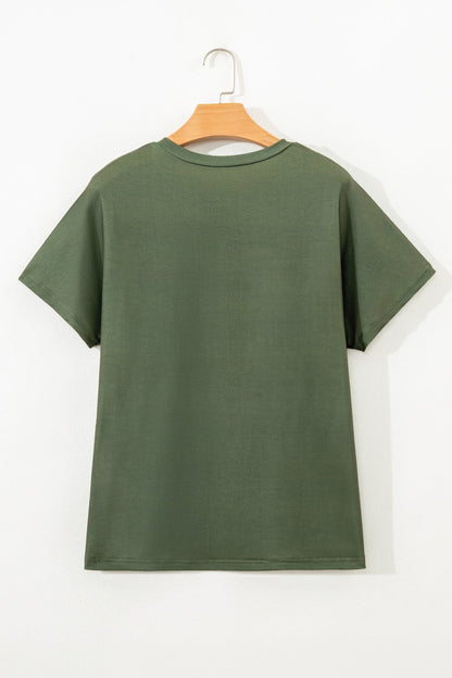 Arya Half T Shirt T-Shirt - Hello Beautiful BoutiqueTops & TeesThreaded Pear