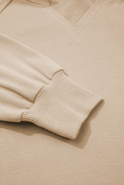Ashley Sleeve Side Slit Sweatshirt - Hello Beautiful BoutiqueSweatshirts & HoodiesThreaded Pear