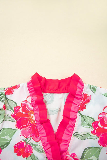 Aspen Short Sleeve Blouse Top - Hello Beautiful BoutiqueBlouses & ShirtsThreaded Pear