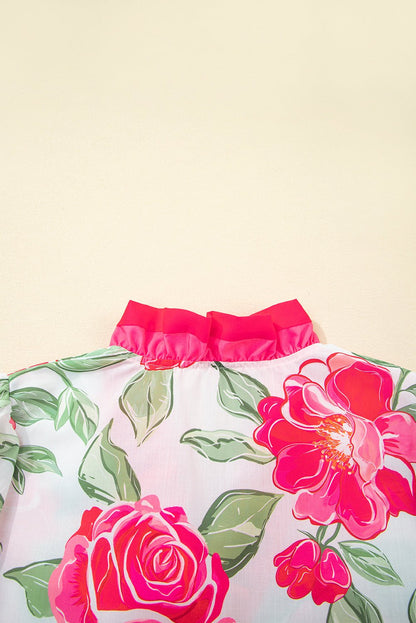 Aspen Short Sleeve Blouse Top - Hello Beautiful BoutiqueBlouses & ShirtsThreaded Pear