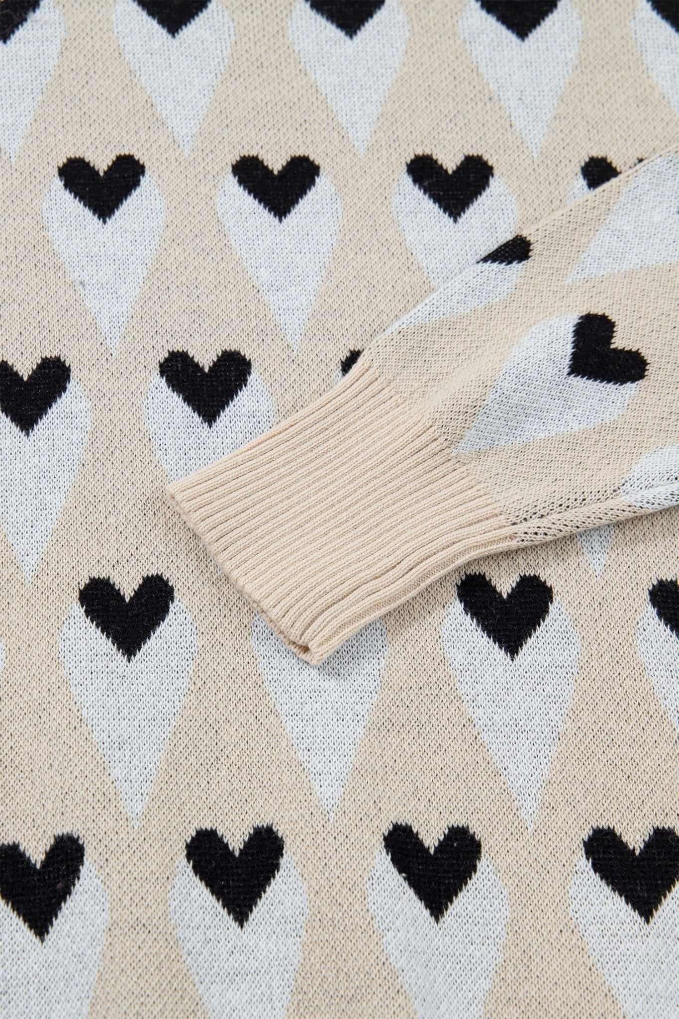 Aspyn Ribbed Trim Loose Sweater - Hello Beautiful BoutiqueSweatersThreaded Pear